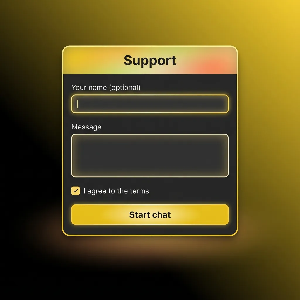 Illustration of 24/7 Ricky casino customer support for Australian players via live chat, email and help centre