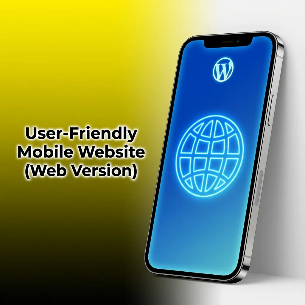 Hand holding smartphone showing Ricky Casino mobile website with pokies, tables and sportsbook icons on a bright, clean interface